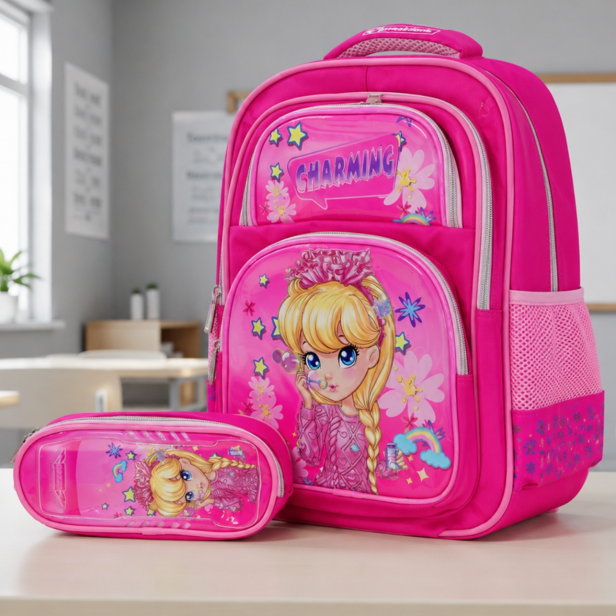 President Charming Girls Backpack Bag