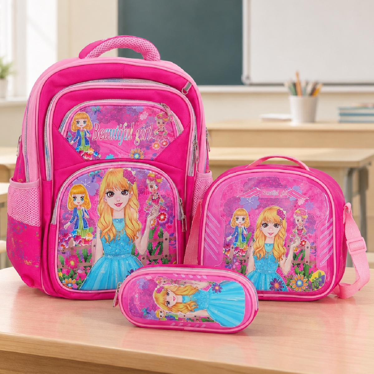 President Beautiful Girl Backpack Bag For Girls