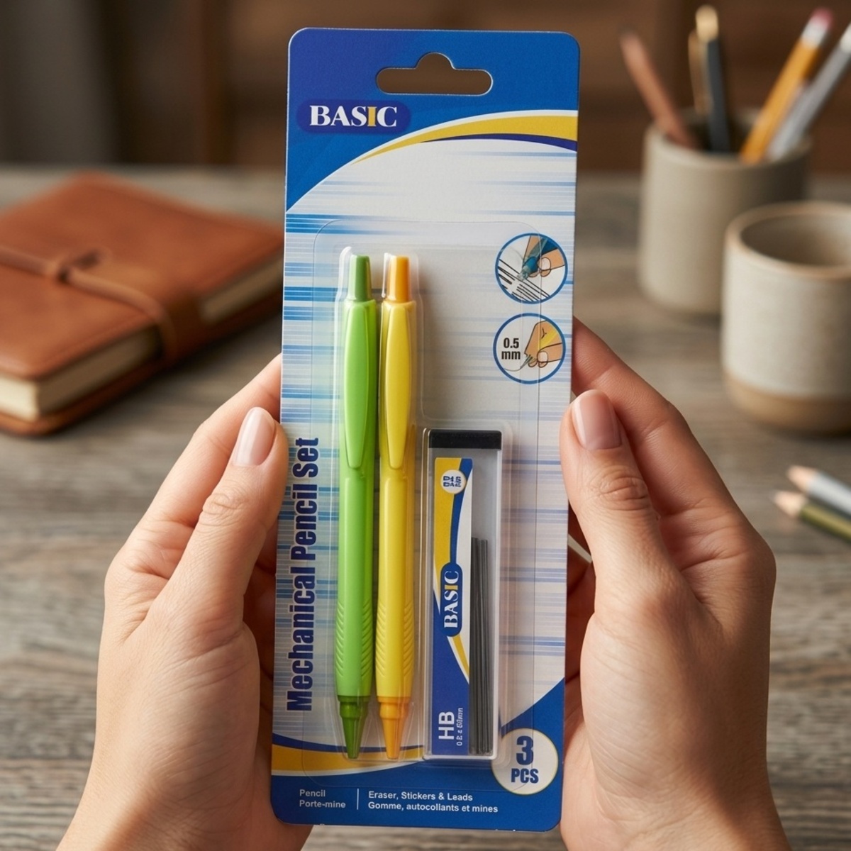 Basic Mechanical Pencil Set 0.5mm