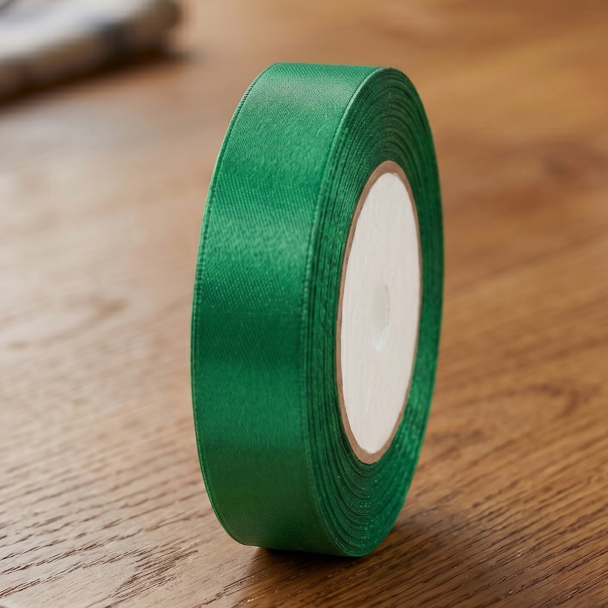 Italo Satin Ribbon Green 1.5cm x 25Y