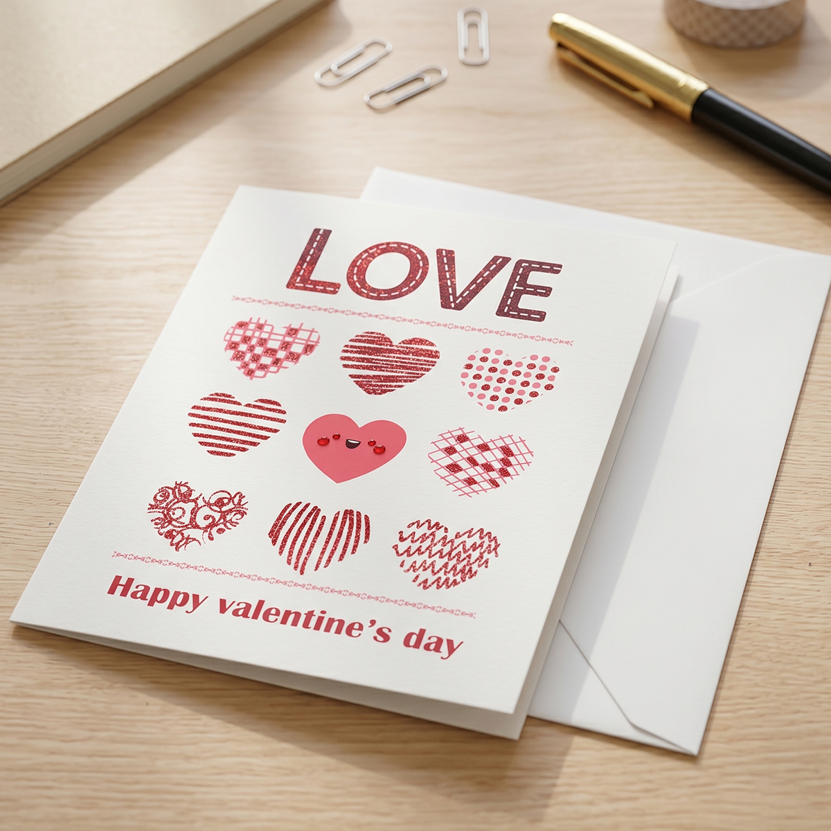 Happy Valentines Day Greeting Card