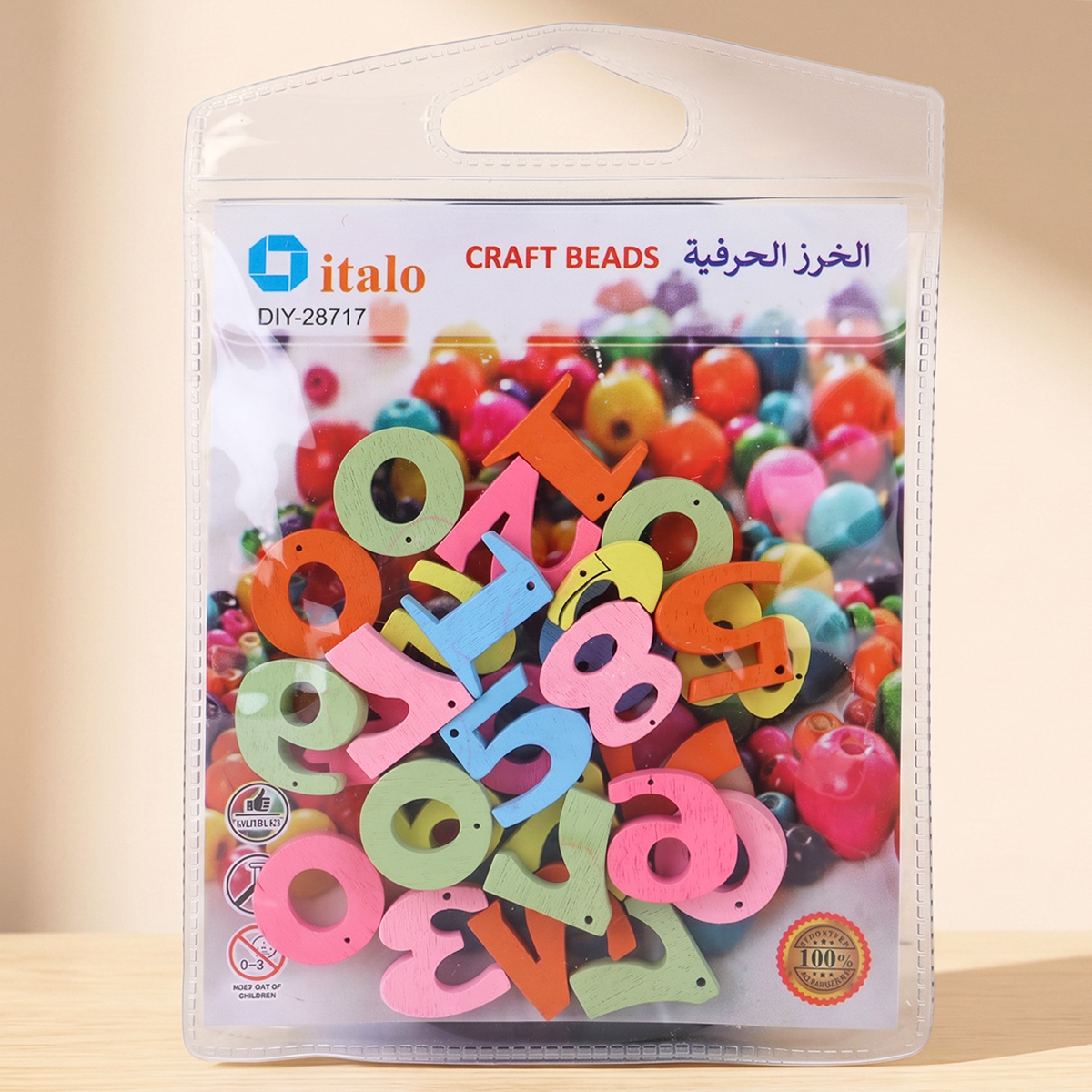 Italo DIY Number Craft Beads Pack
