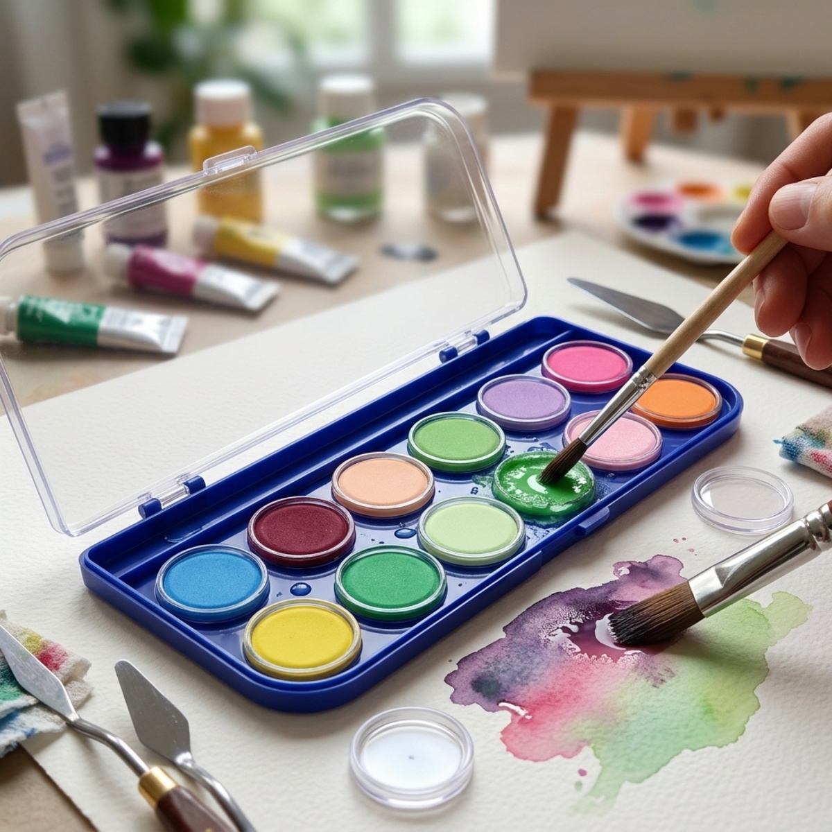 Motarro Watercolor Set 12 Colors