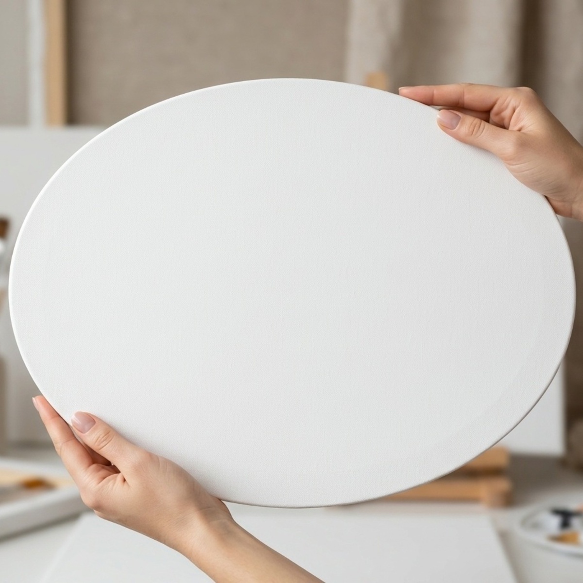 Mötarro Round Canvas