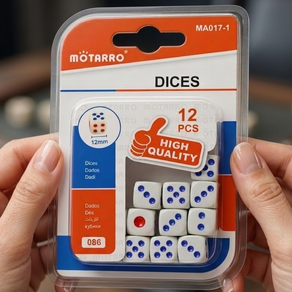 Motarro Dice 12 Pieces