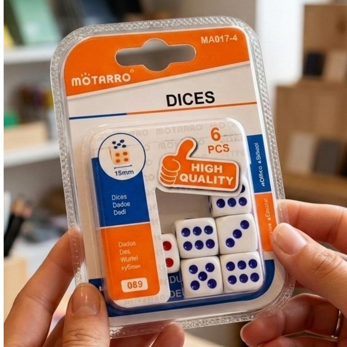 Motarro High Quality Dice 6 Pieces