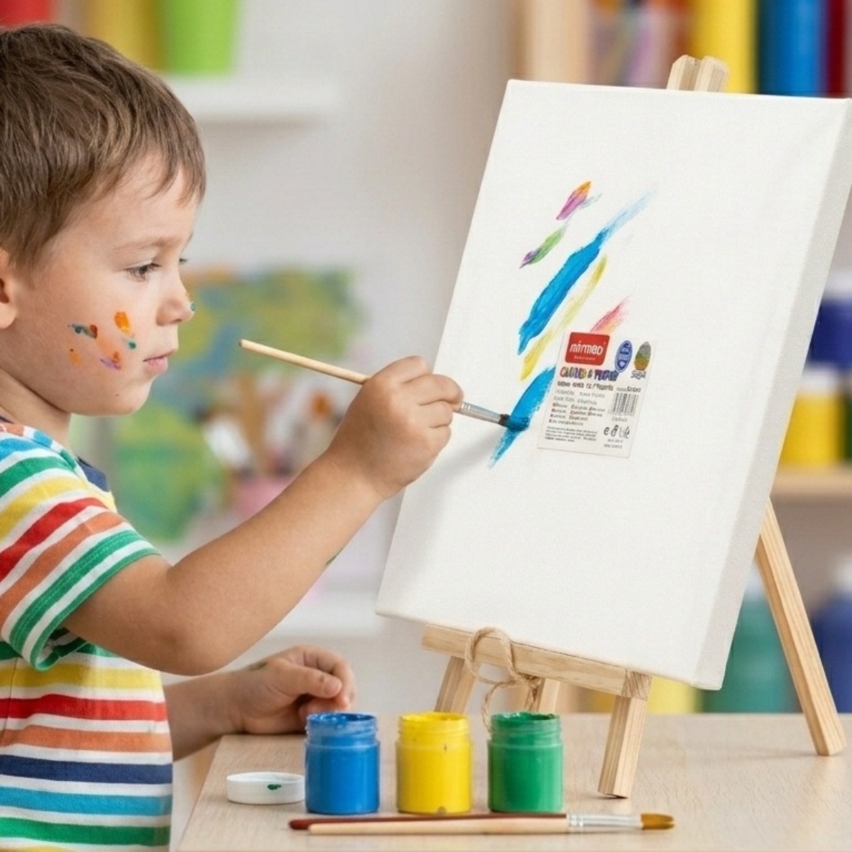 Canvas With Stand For Paint