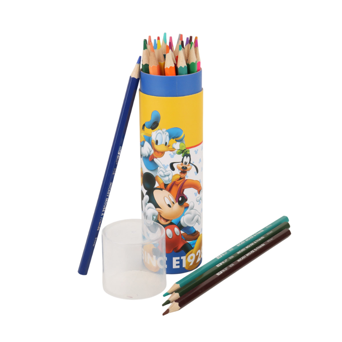 Color Pencil Mickey Mouse Design