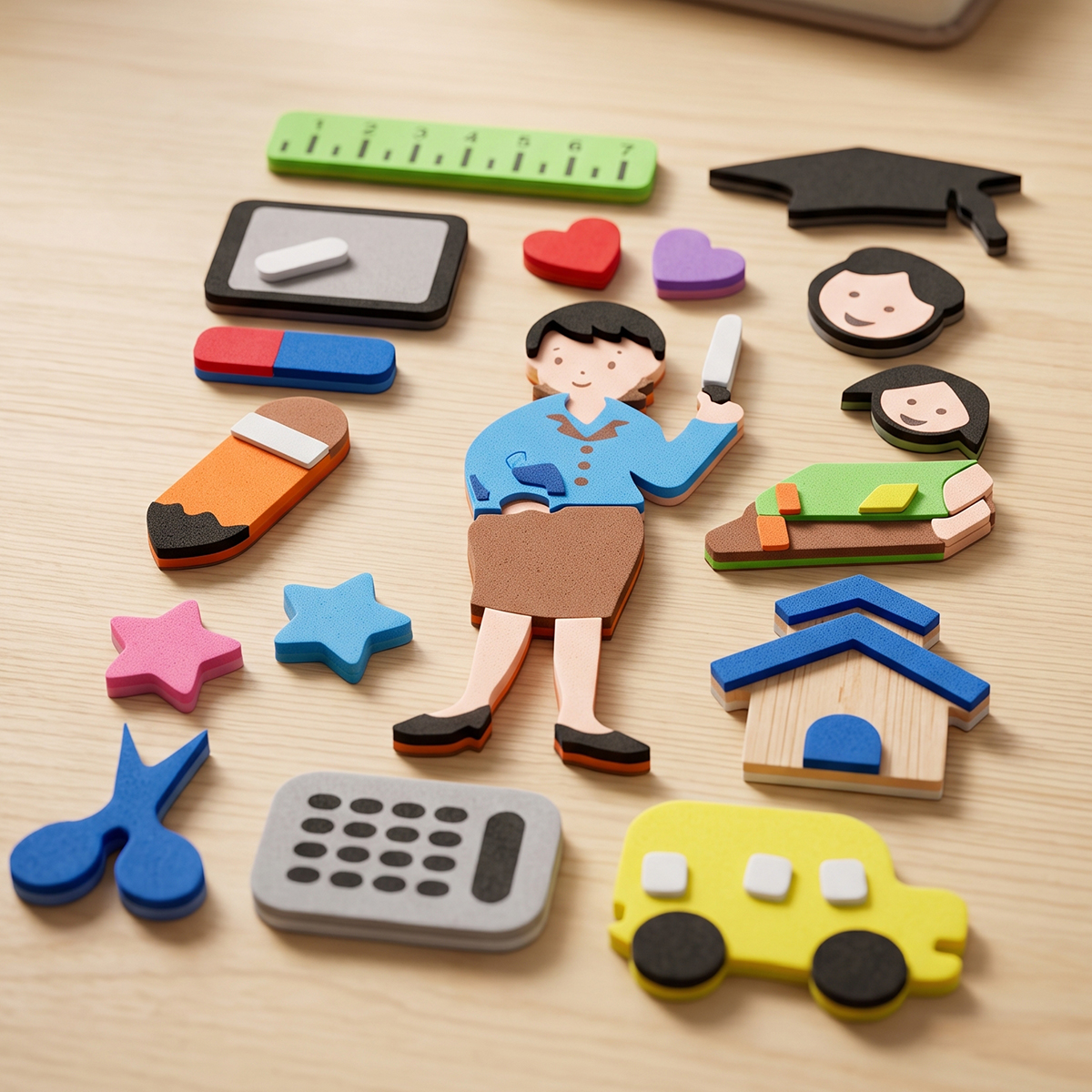 Motarro Teacher & School Themed Craft Stickers