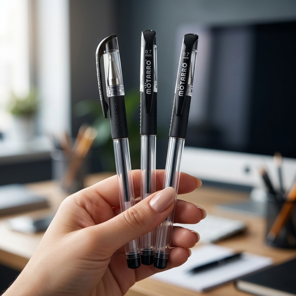 Motarro Gel Ballpoint Pen 3 Pieces