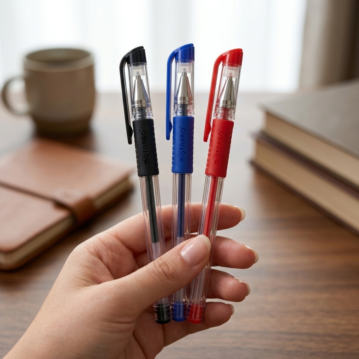 Motarro Gel Ballpoint Pen 3 Pieces