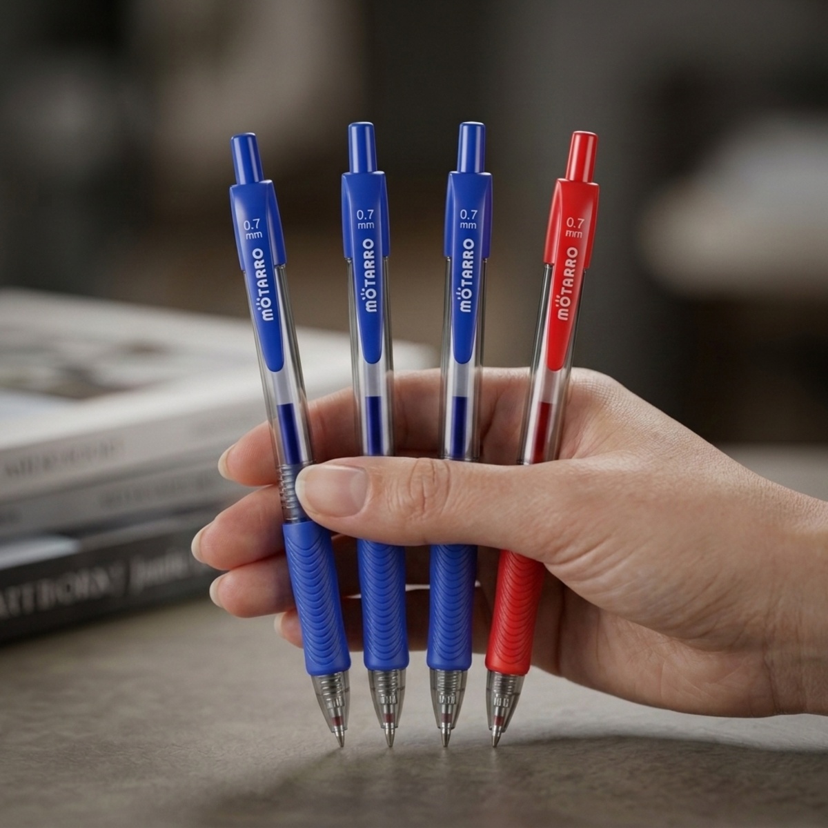 Motarro Ink Gel Ballpoint Pens 4 Pieces