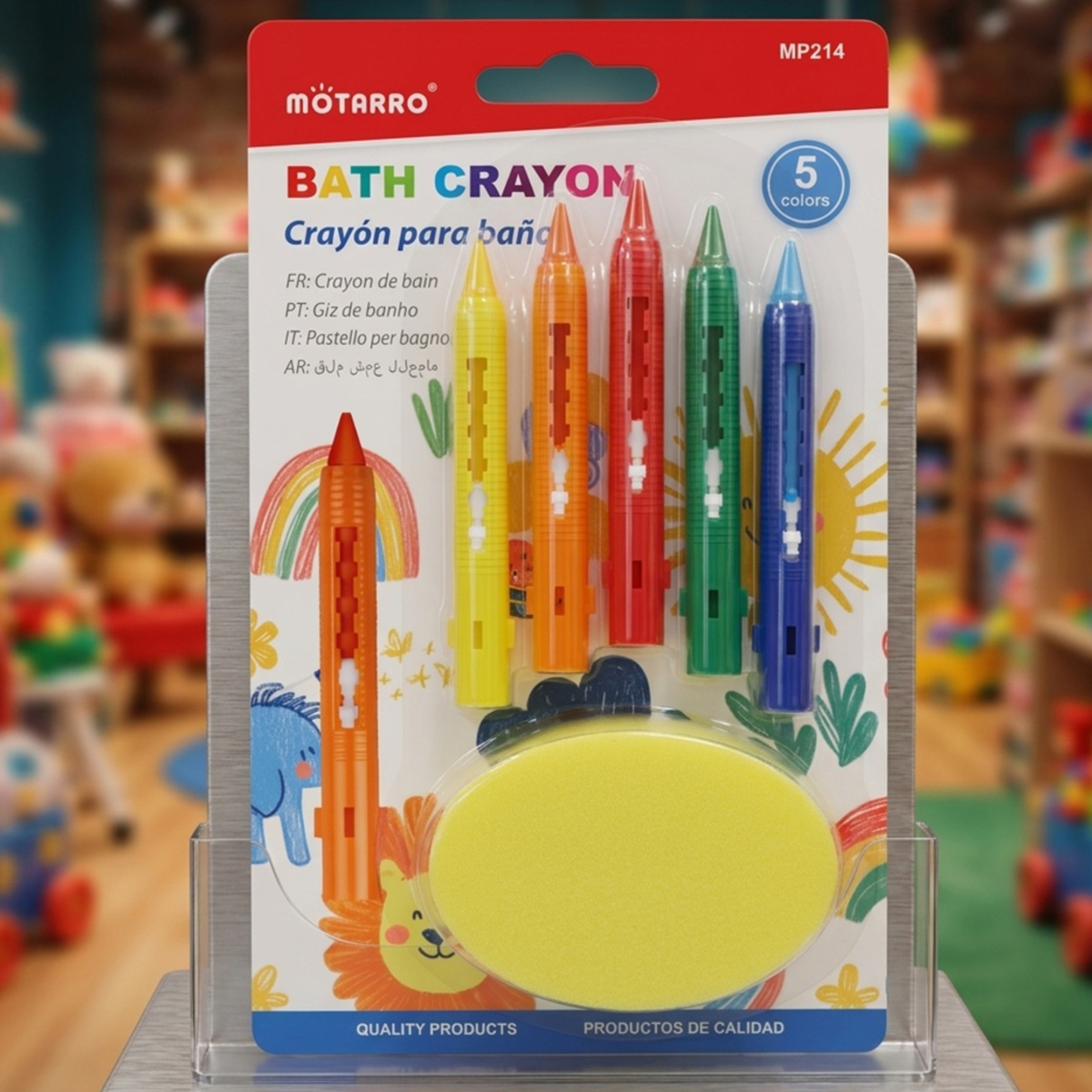Motarro Bath Crayons 5 Colors