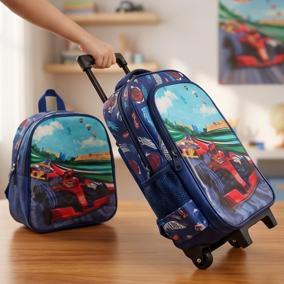 Trolley Backpack Set 3 Pieces