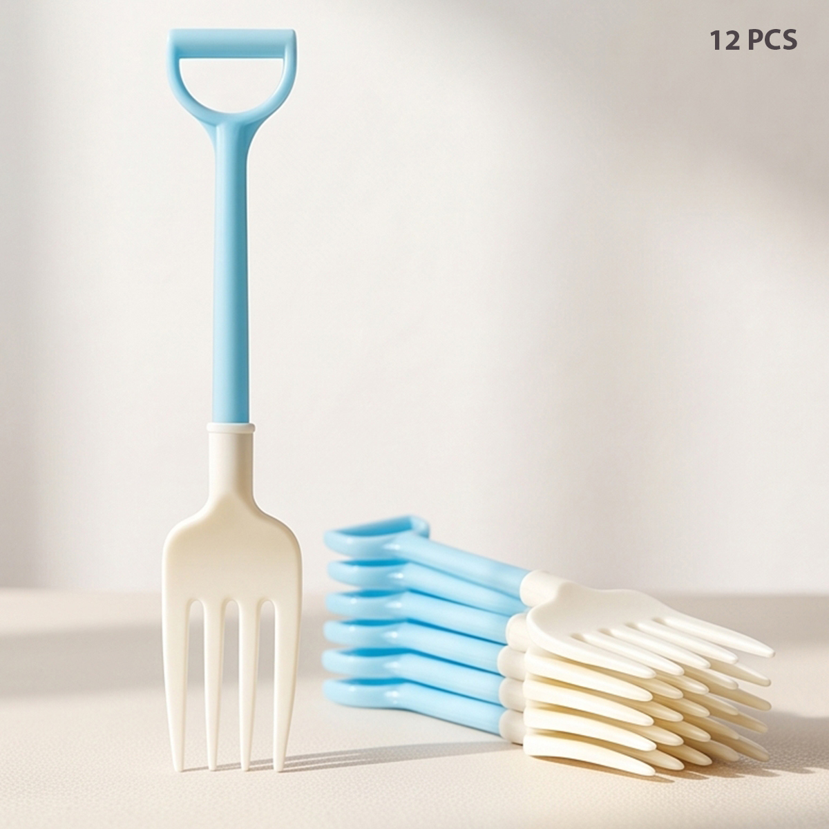 Italo Party Fork Mix 12 Pieces Color