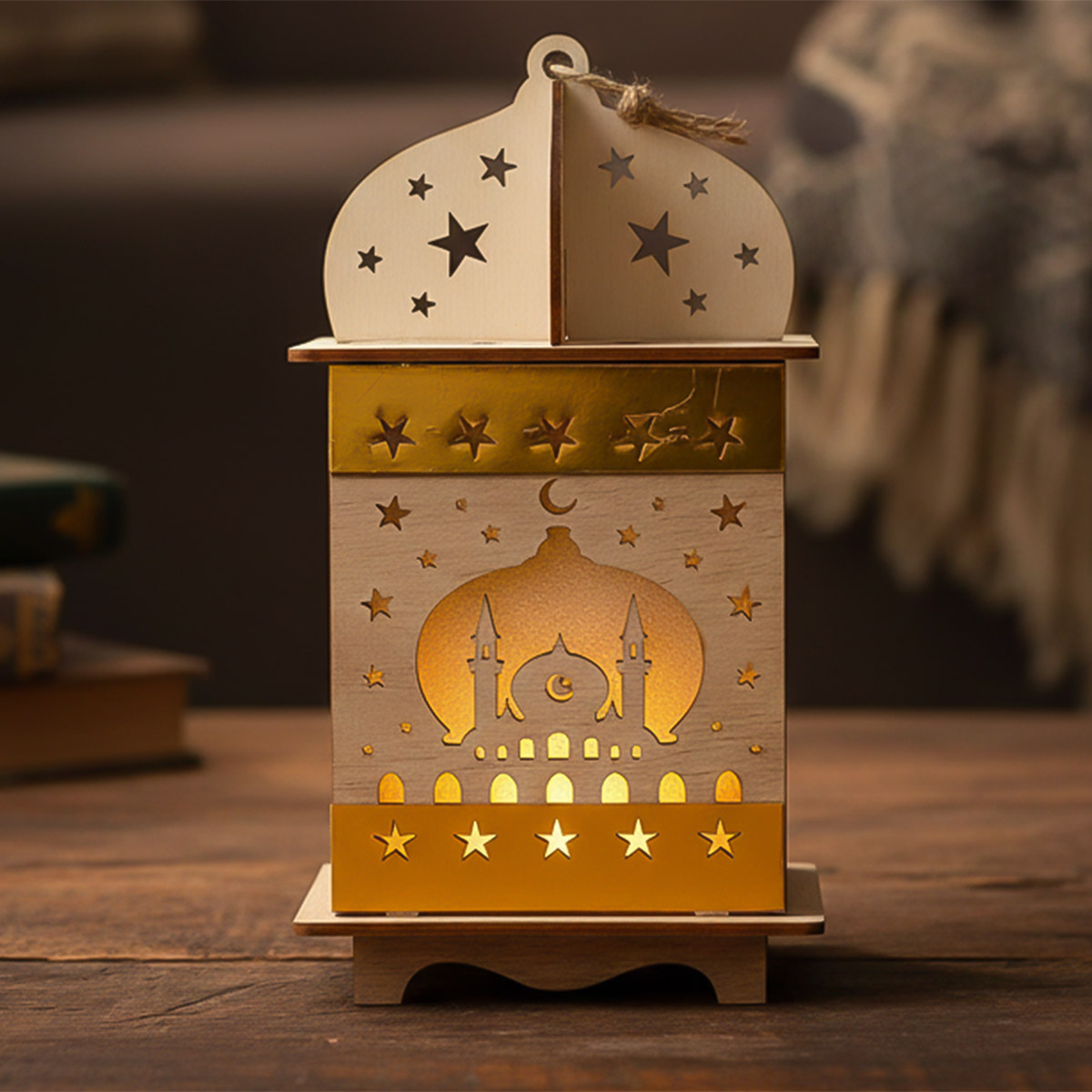 Wooden Lantern