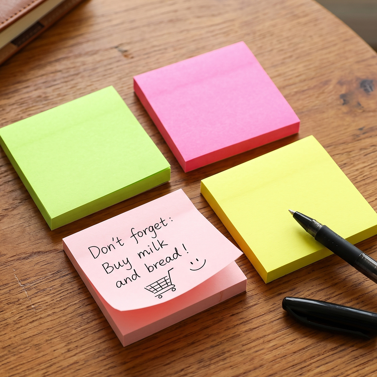 4 Color Sticky Note Stack