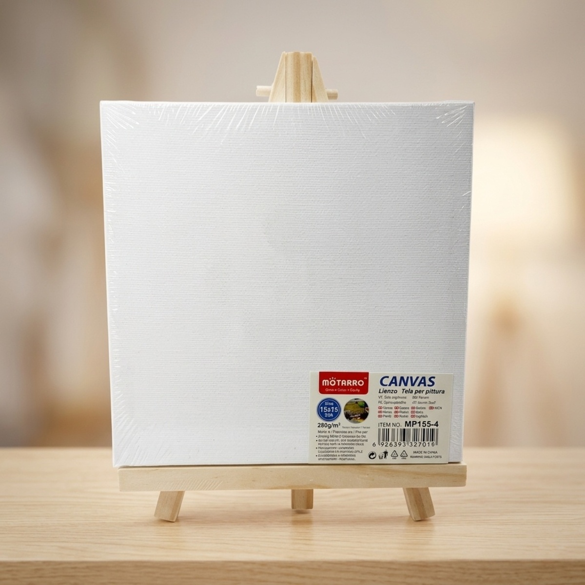 Fill in the Frame Pre-Printed Canvas Activity 15x15cm