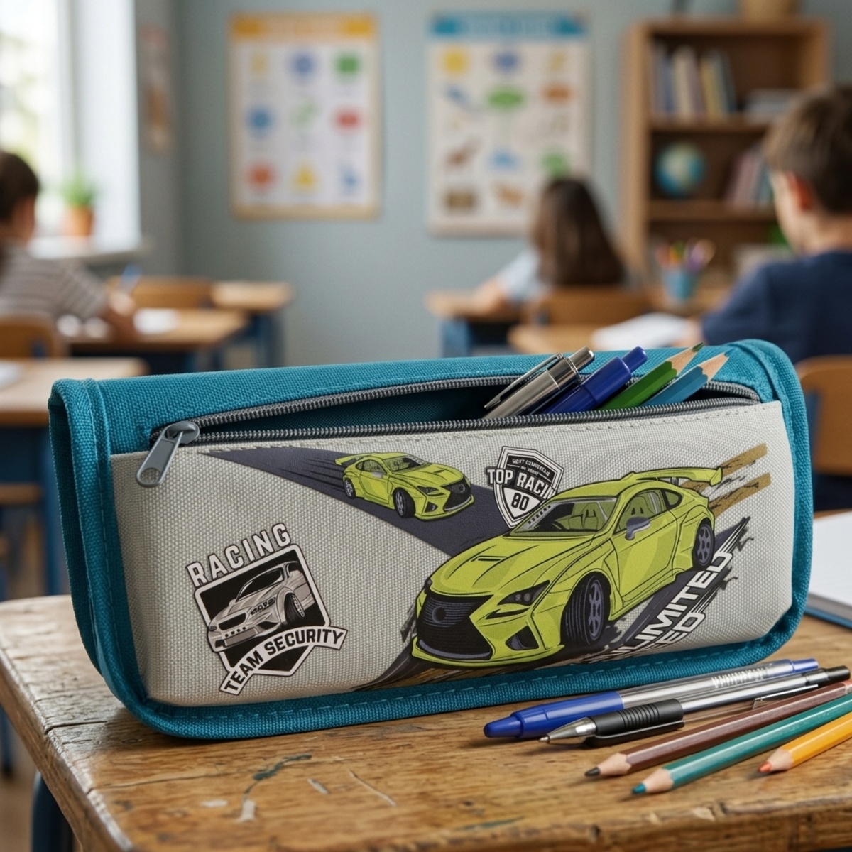 Racing Car Pencil Case
