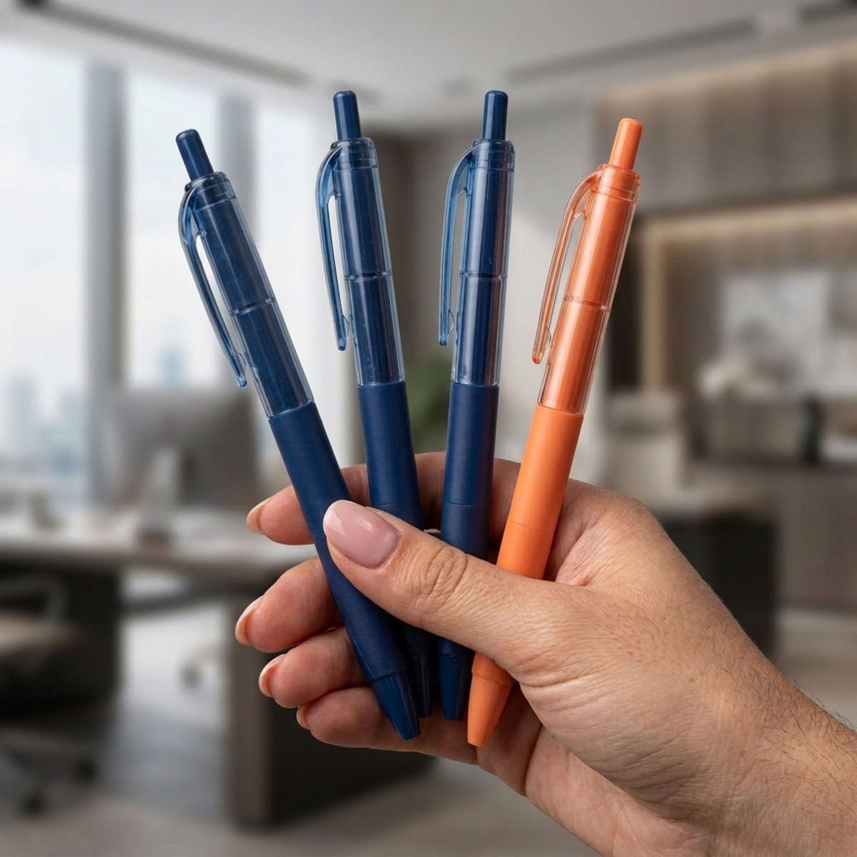Advanced Gel Ink Pen 4 Pieces