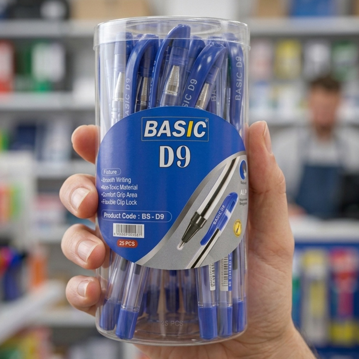 Basic D9 Pen Jar 25 Pieces