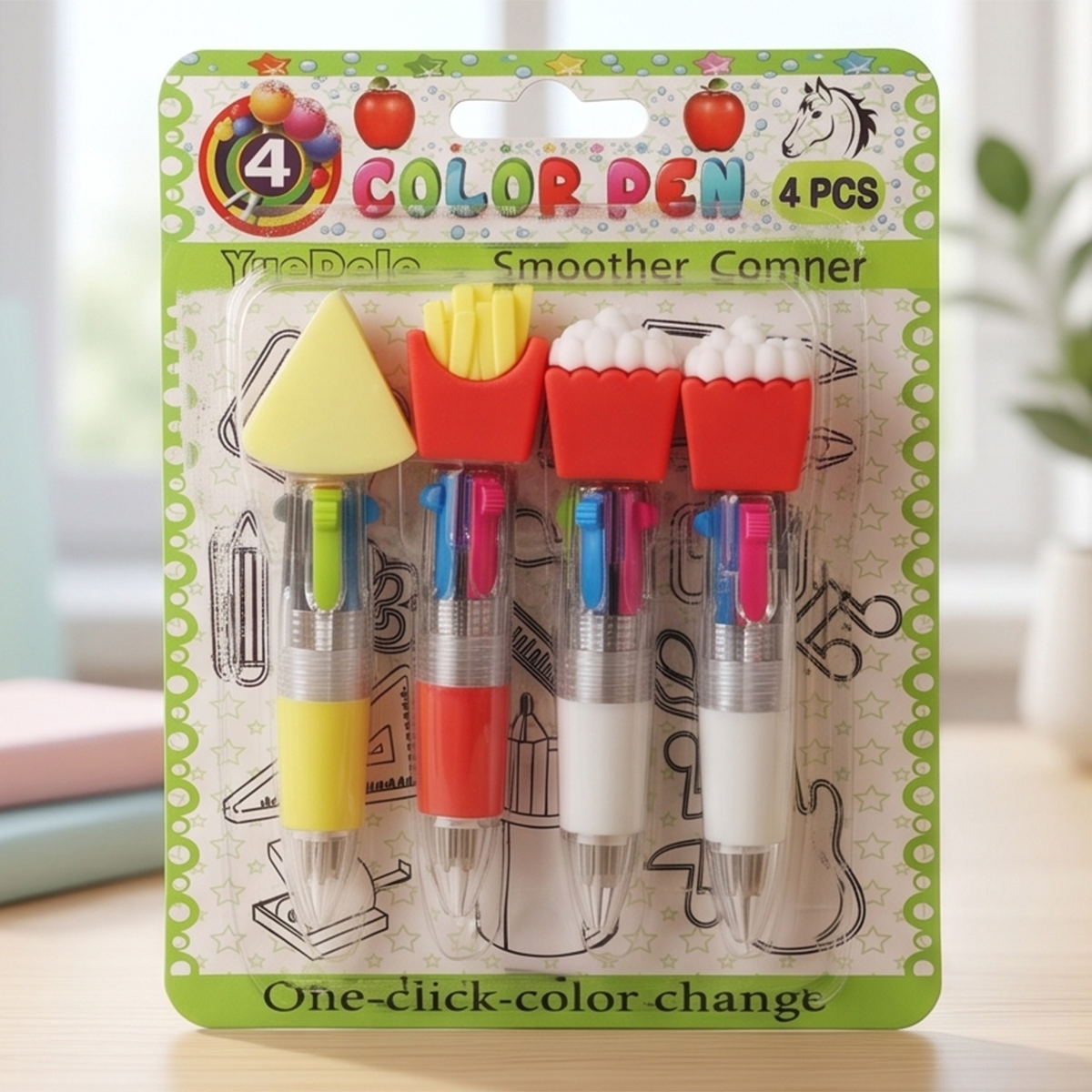 Color Pen Set 4 Pieces