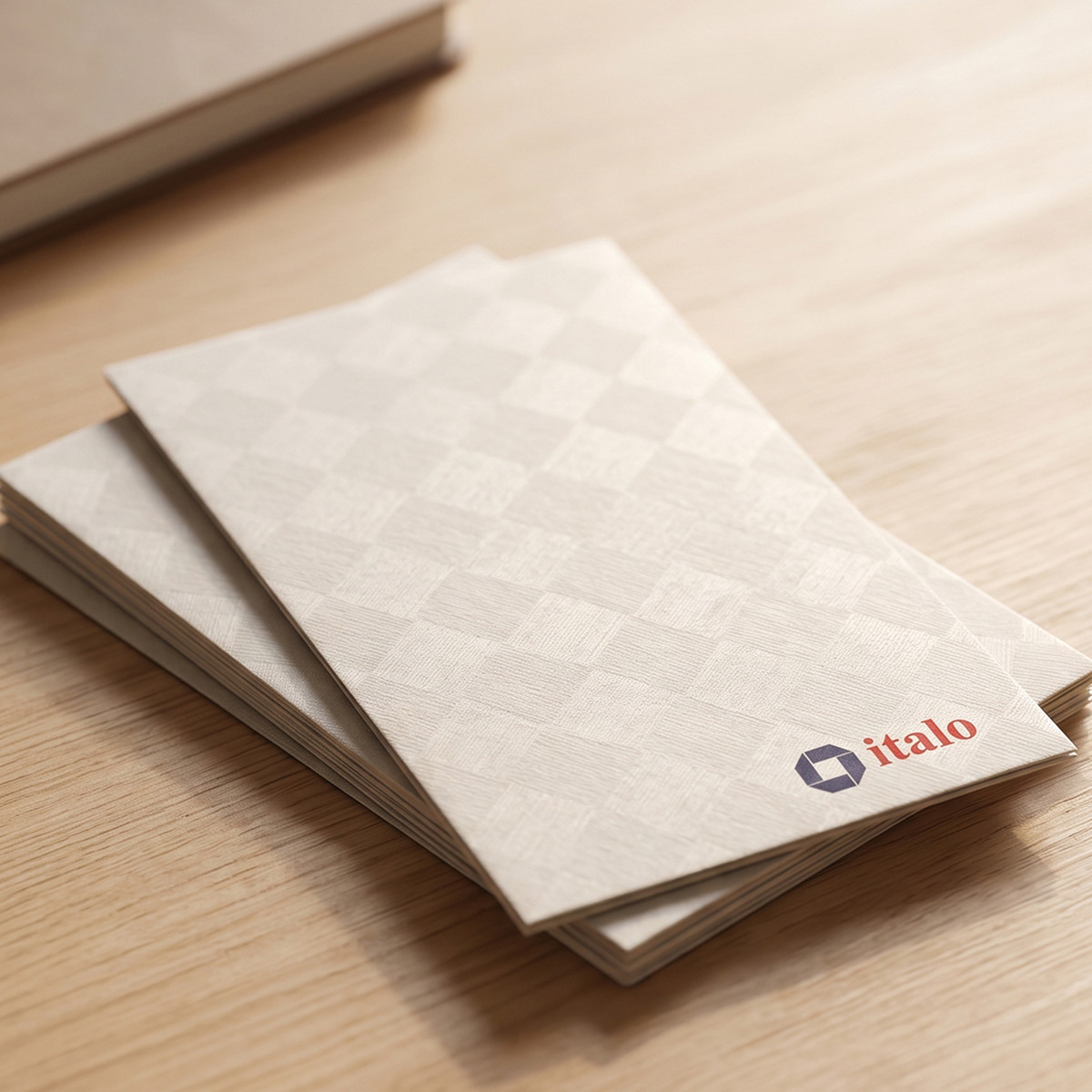 Italo Textured Natural Beige Envelopes 9 x 16cm