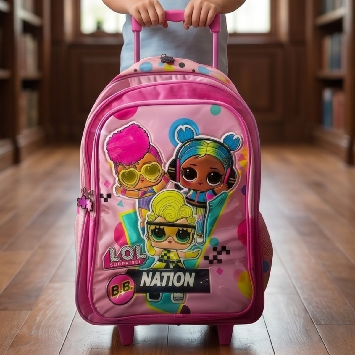 LOL Surprise Trolley Bakcpack Set