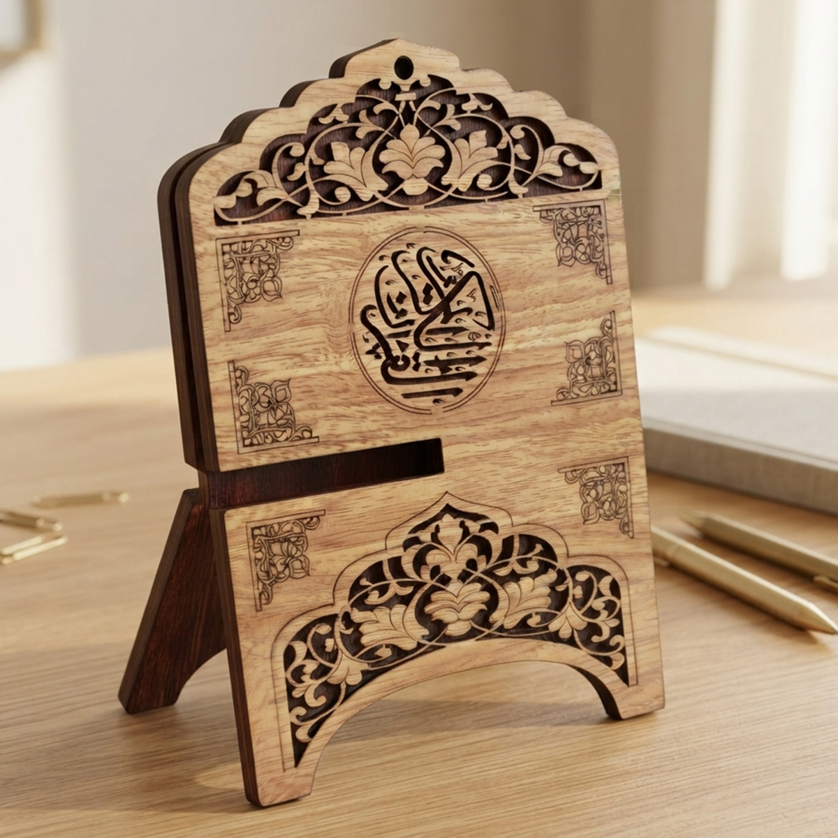 Italo Intricate Design Quran Stand