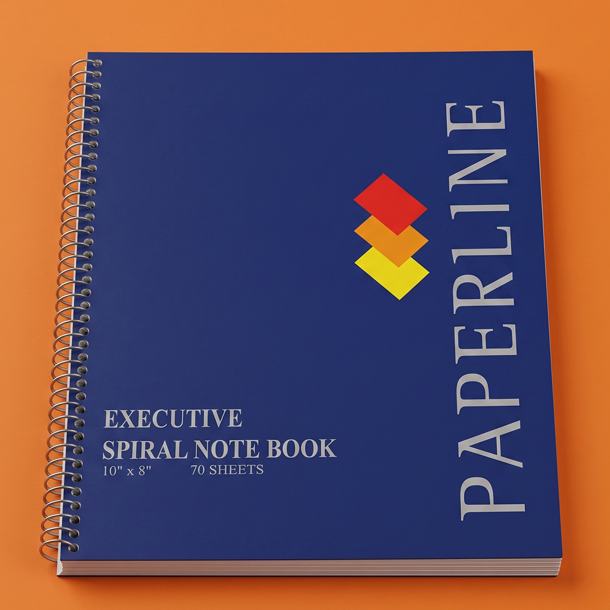 70 Pages Spiral Note Book 10x8 Inch