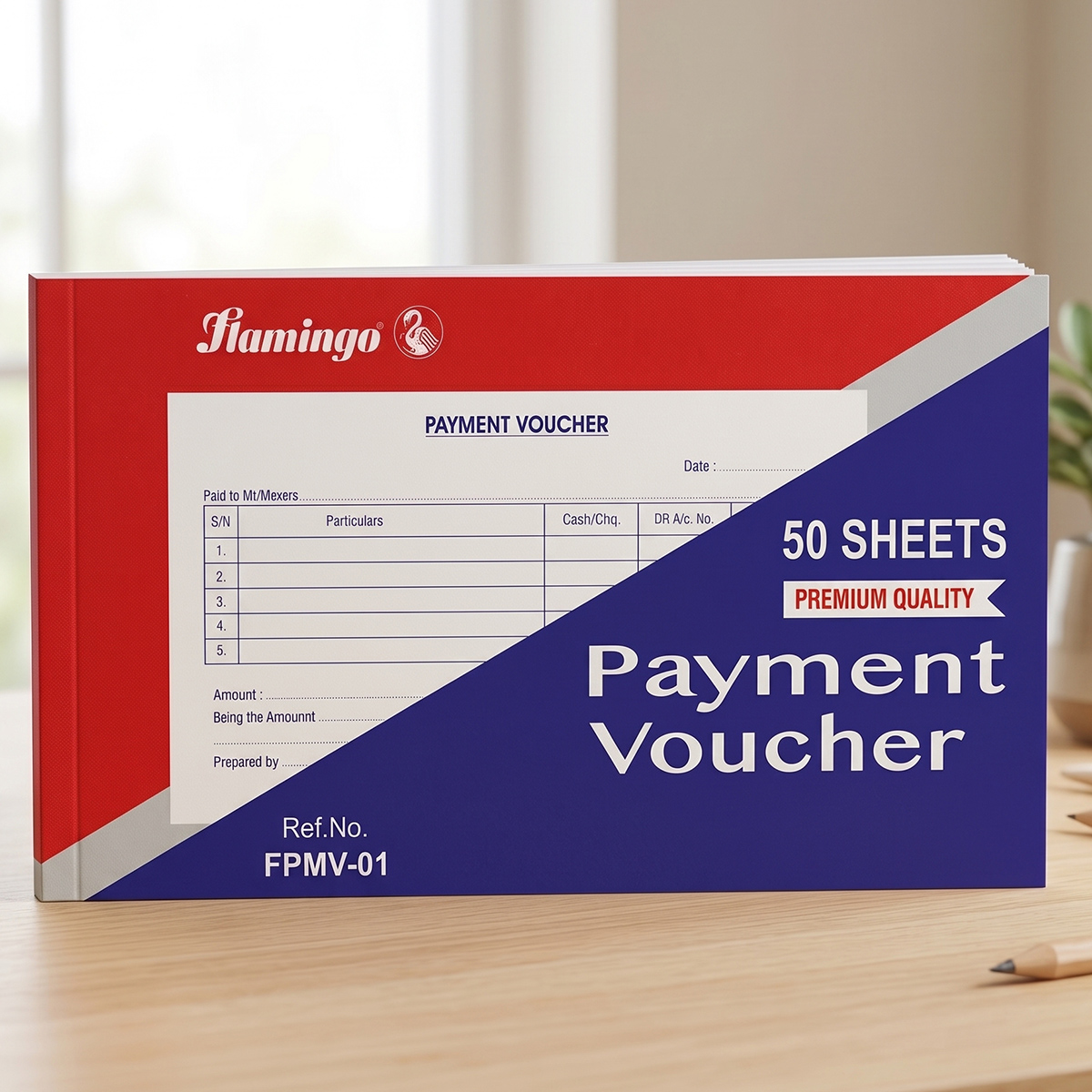Flamingo Payment Voucher 50 Sheets