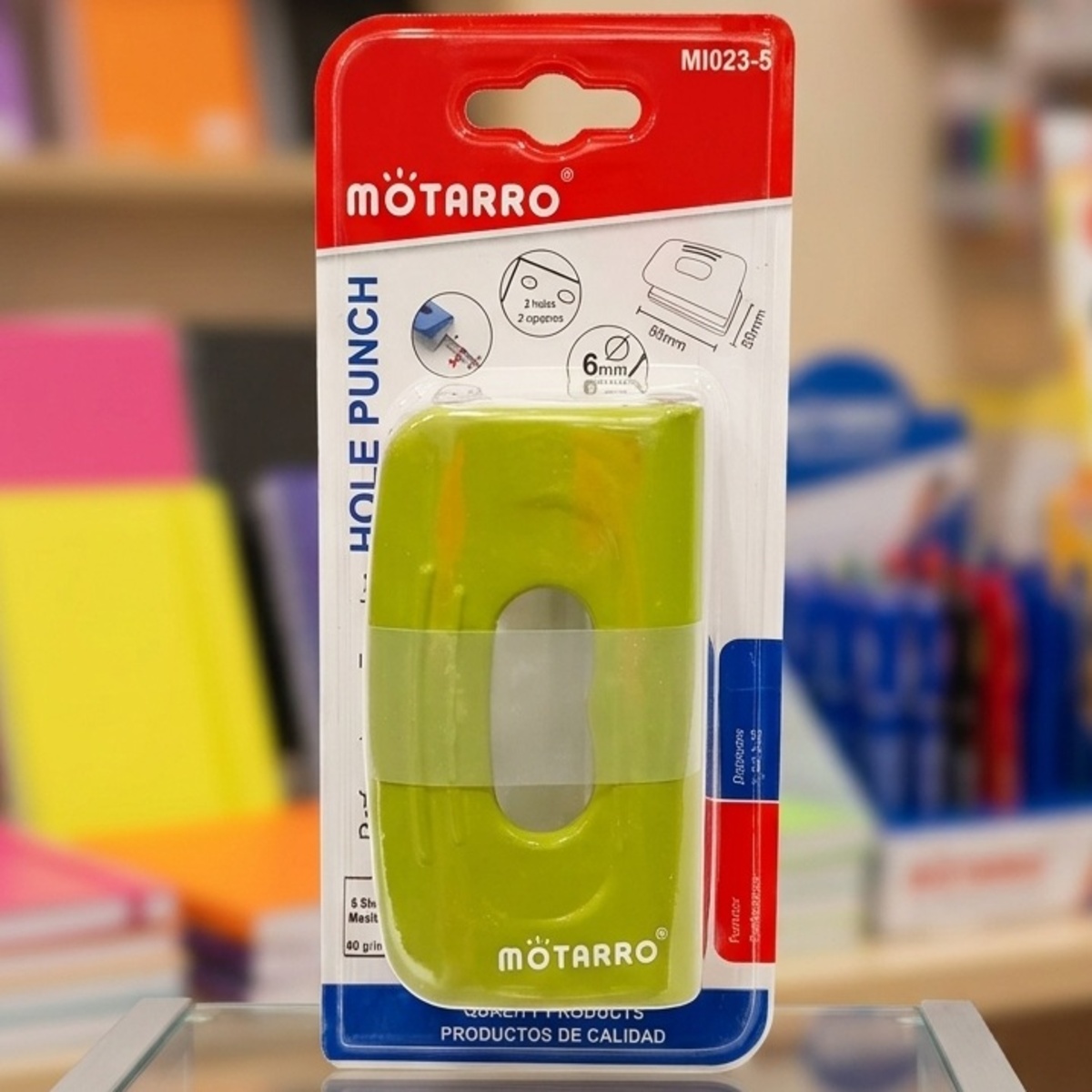 Motarro Double Hole Punch 6mm