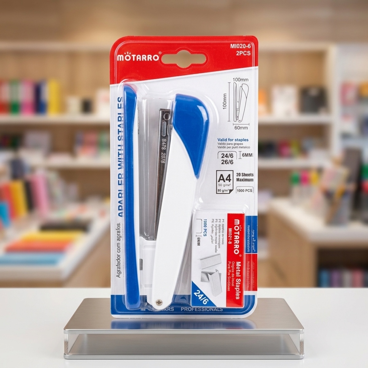 Motarro Stapler with Staples