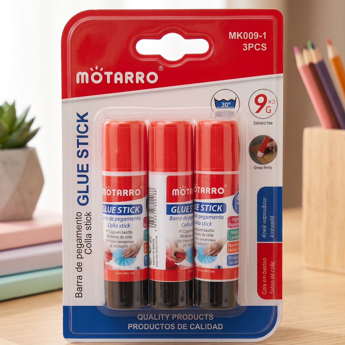 Motarro Glue Stick Pack 3 x 9g