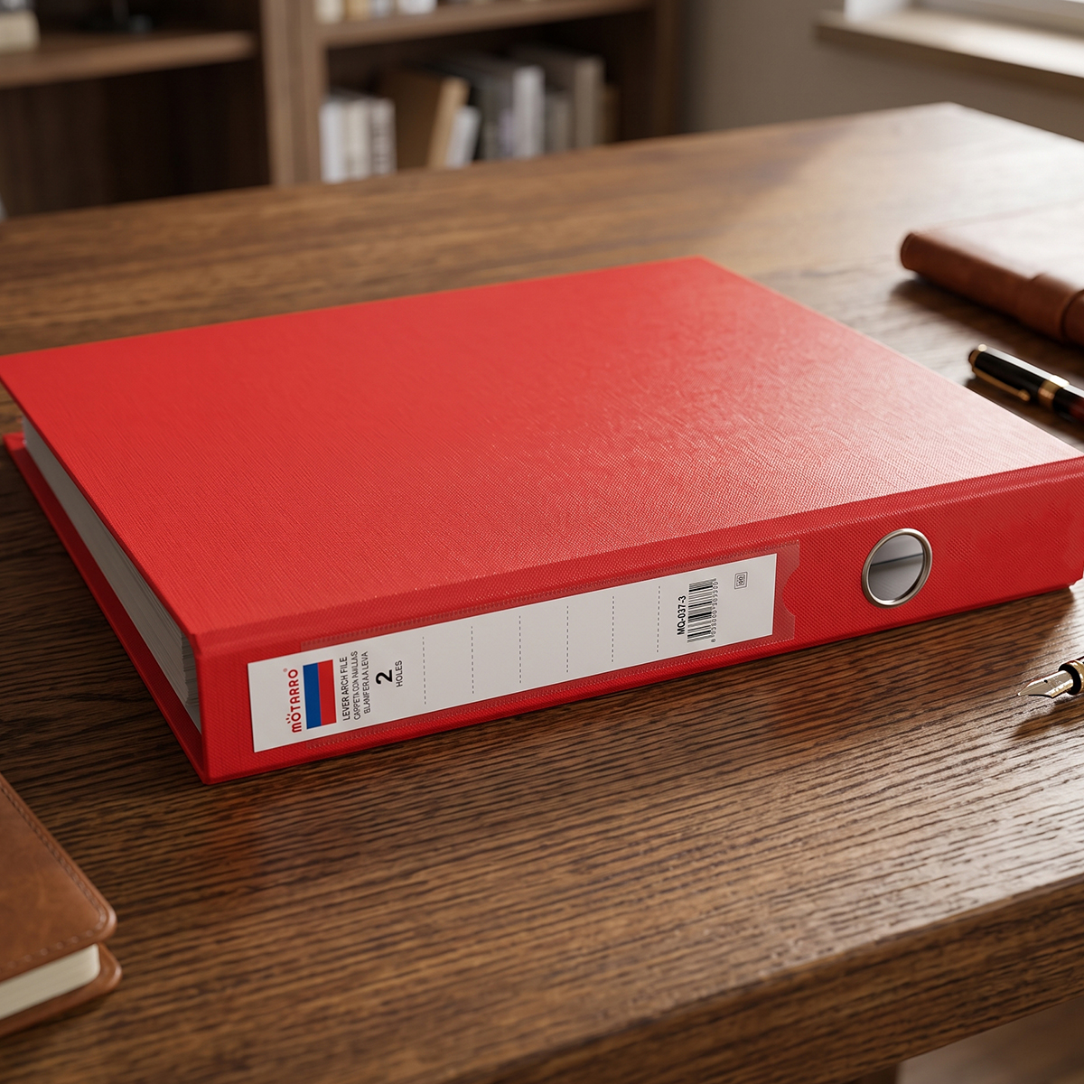 Motarro Box File Red