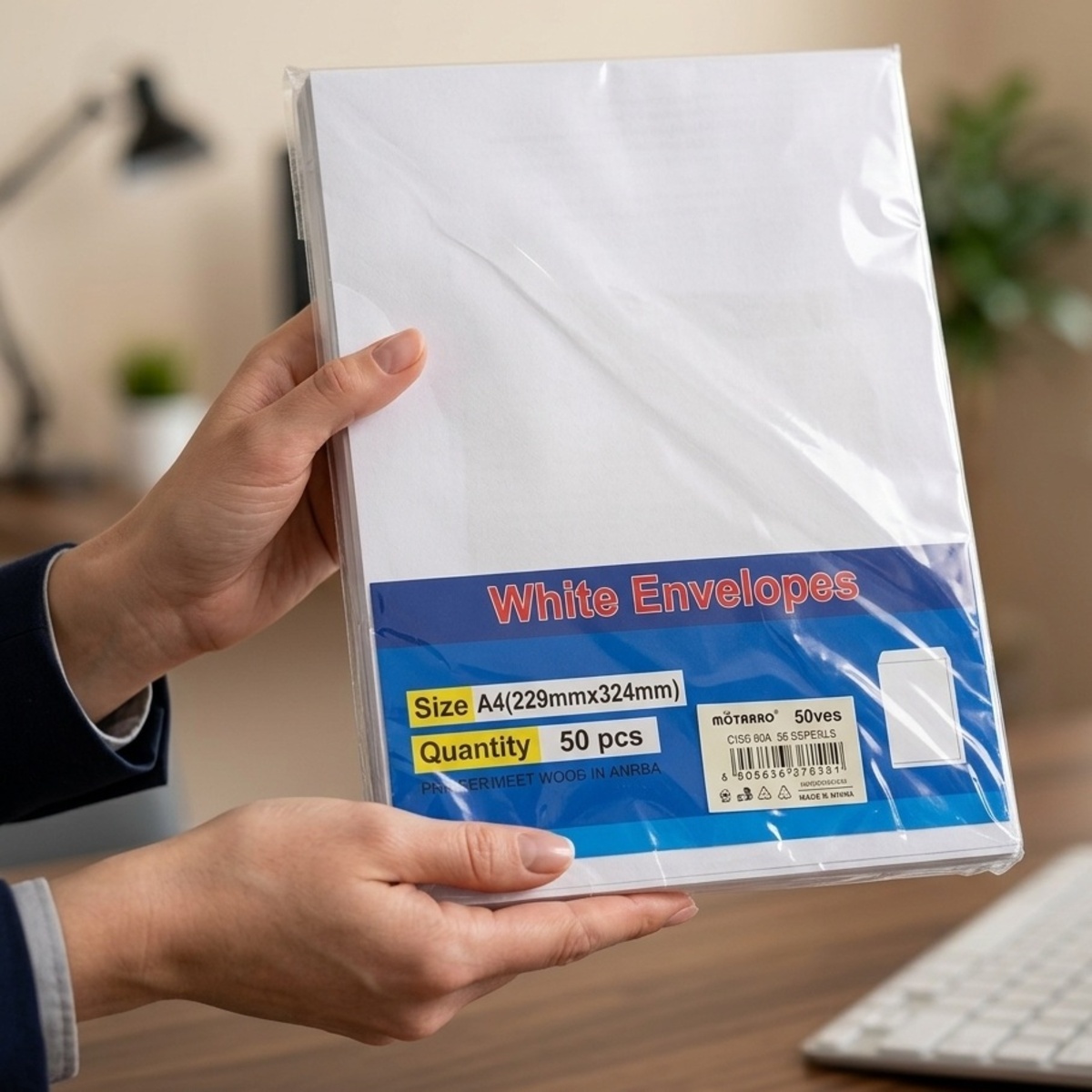 White Envelopes 50 Pieces