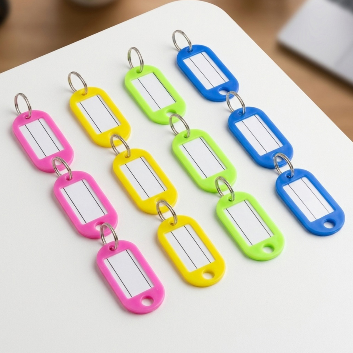 Motarro Tag Keychain 12 Pieces