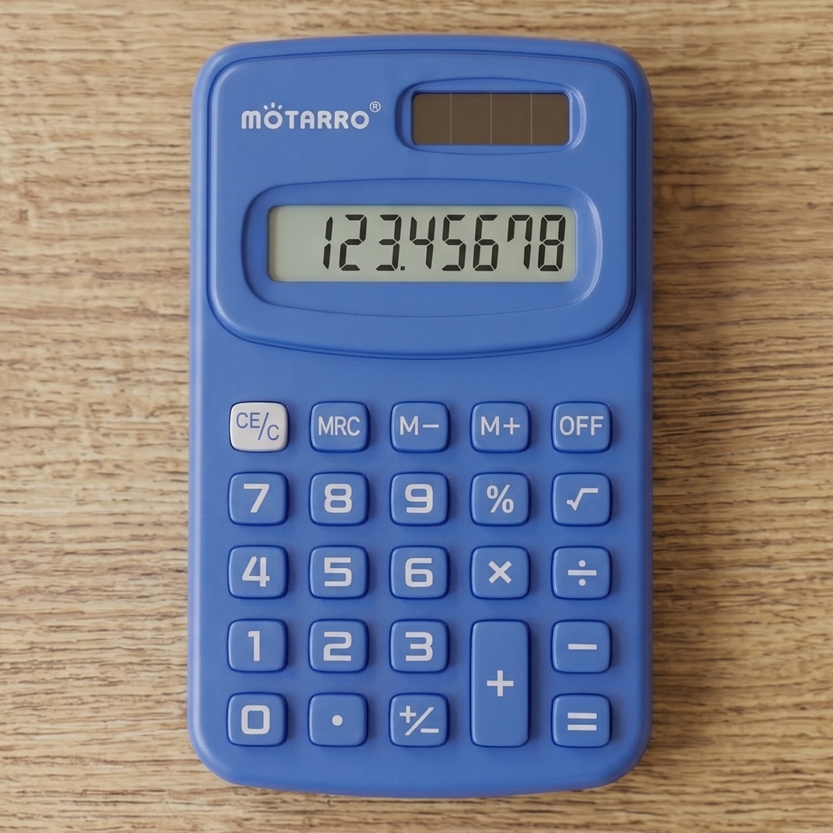 Motarro Small Calculator Blue
