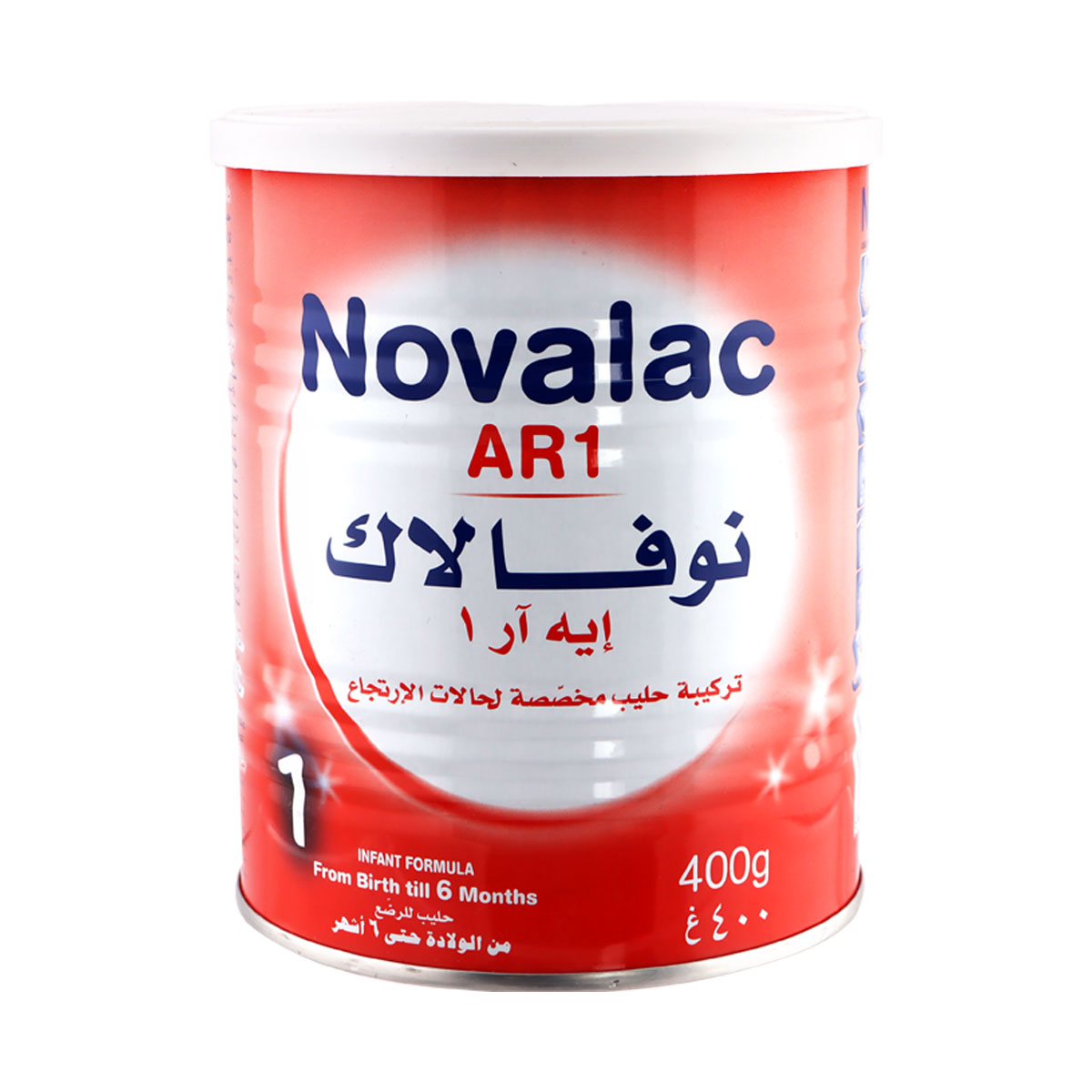 Novalac AR1 Infant Milk Formula From 0-6 Months 400g