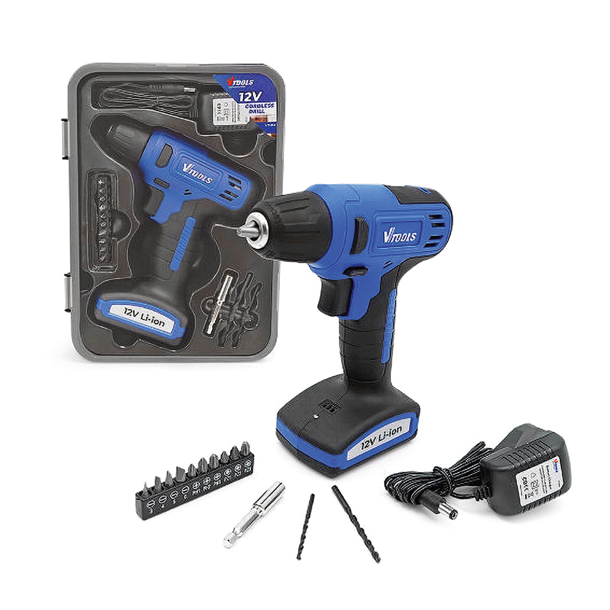 Purchase Vtools Cordless Drill 12V VT1216 Handy for Every Task| www ...