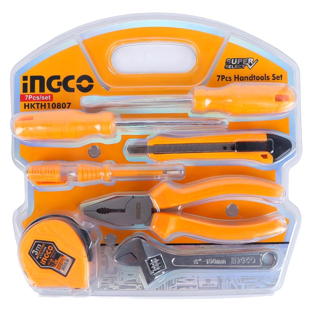 Ineco Hand Tool Set 7 Pieces HKTH10807