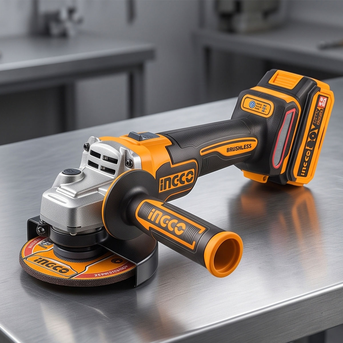 Ingco Cordless Angle Grinder