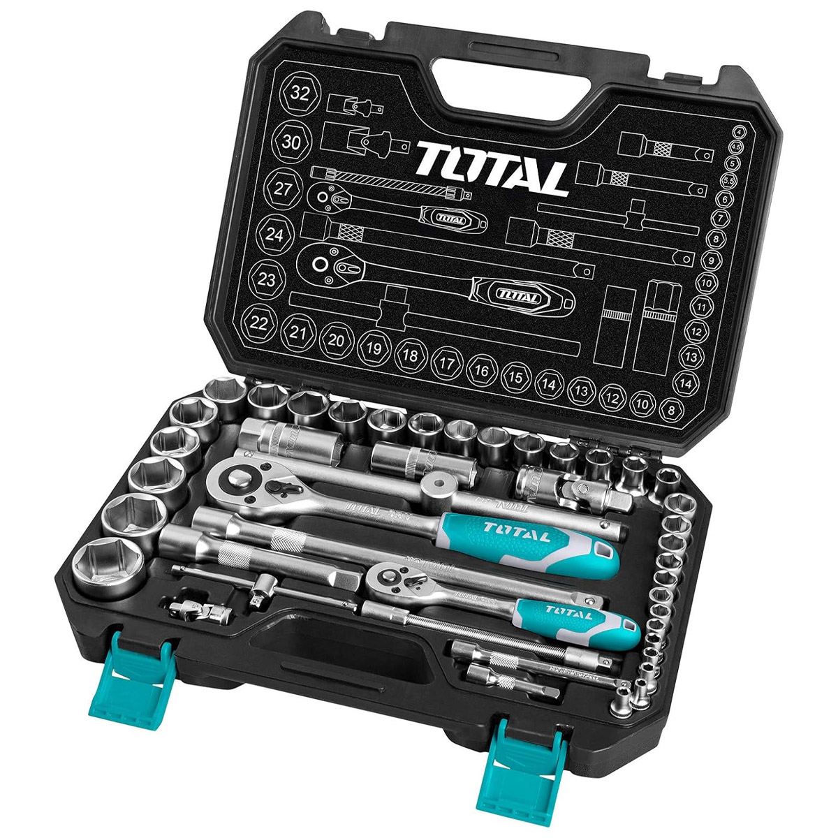 Total Hand Tool Set 168 Pieces