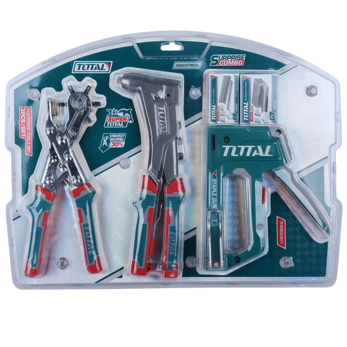 Total Fastening Tool Kit Set - Thrsg0401