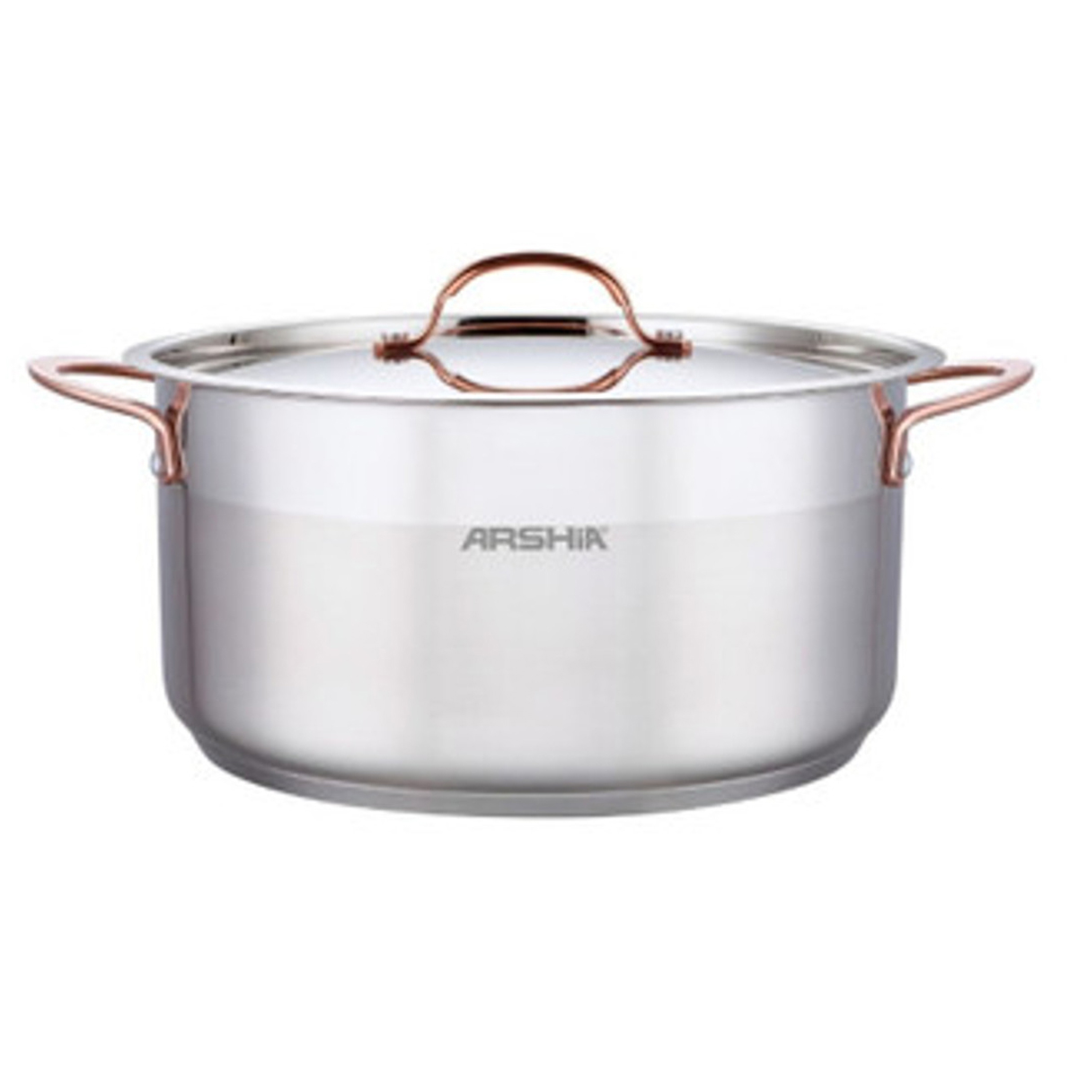 Arshia Casserole Stainless Stell With Cover 26cm