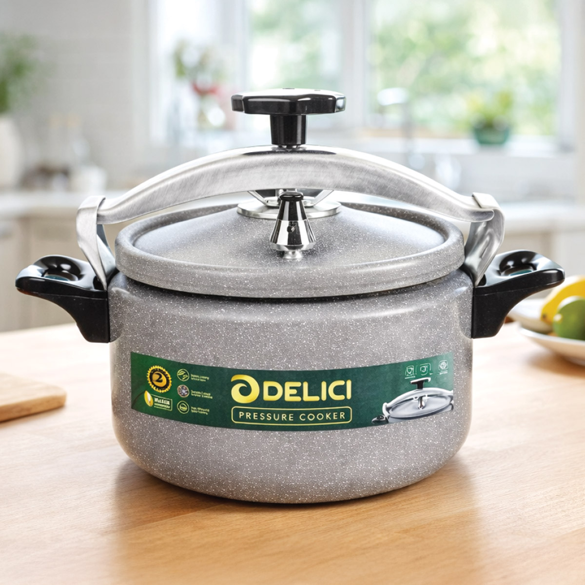 GRANITE PRESSURE COOKER 5L