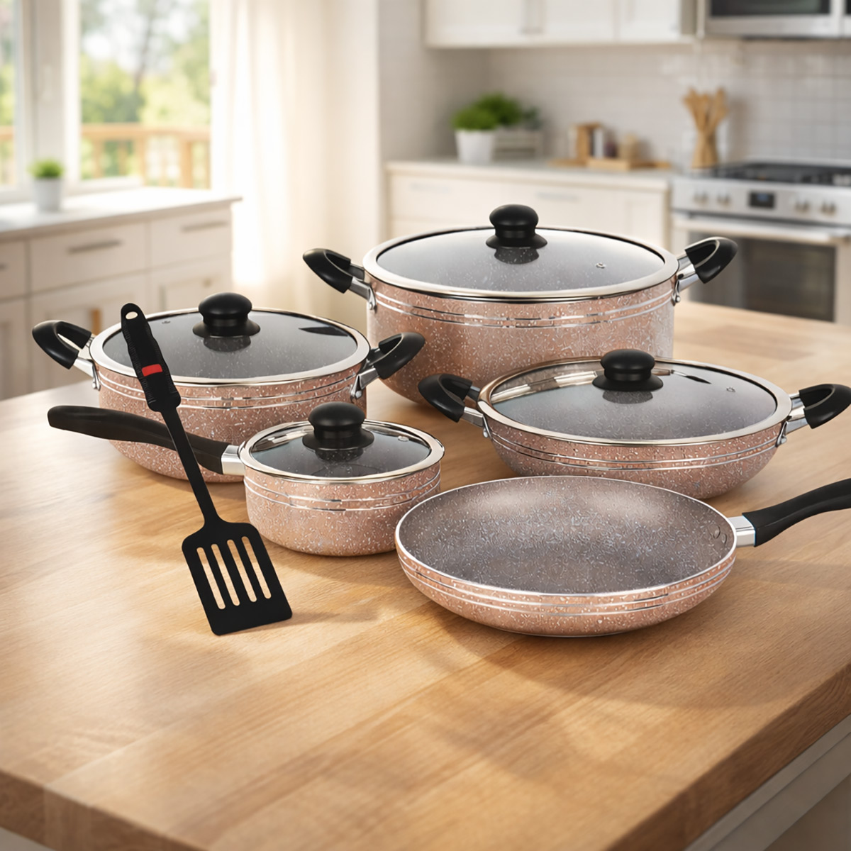 Granite Cookware Set 10 Pieces
