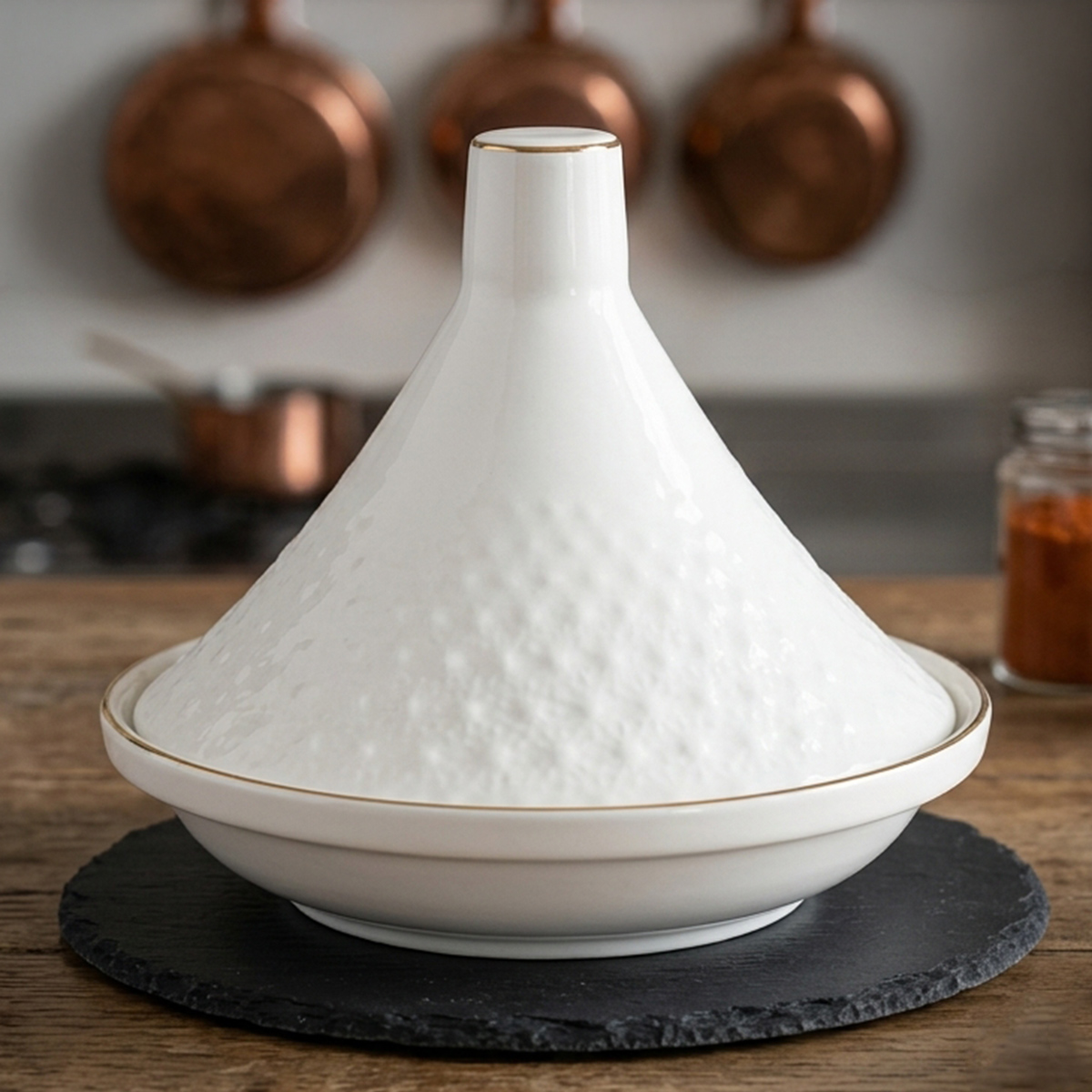 Porcelain Tagine White
