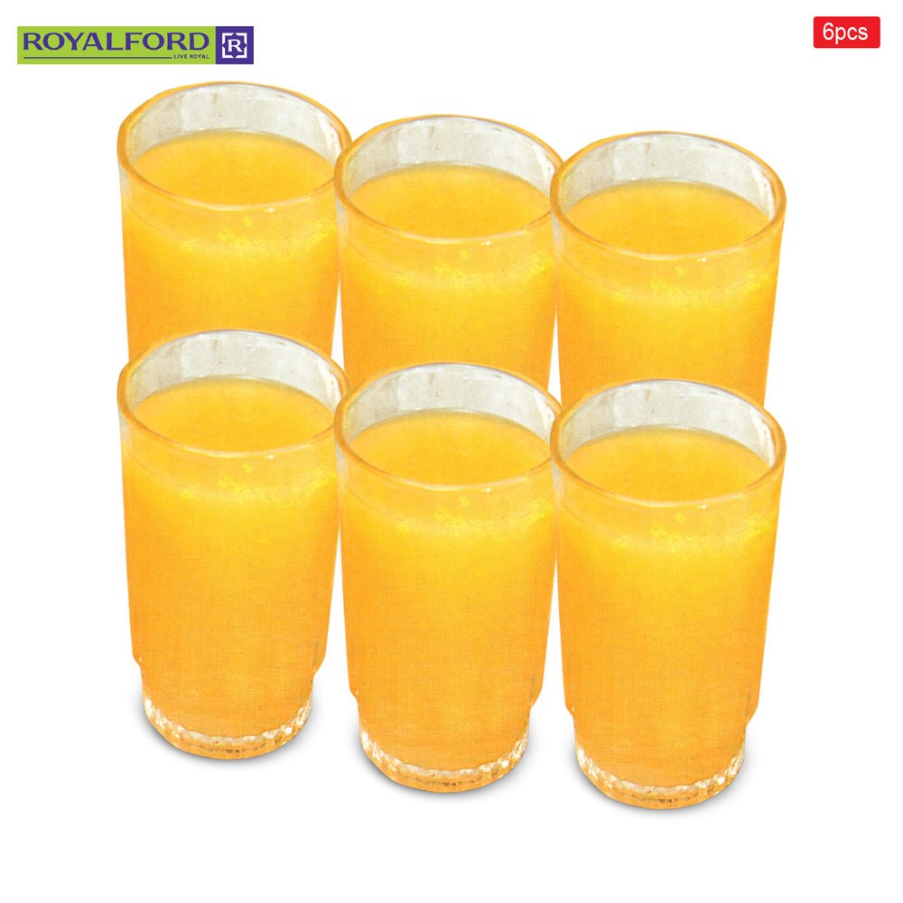 6Pcs Glass Tumbler