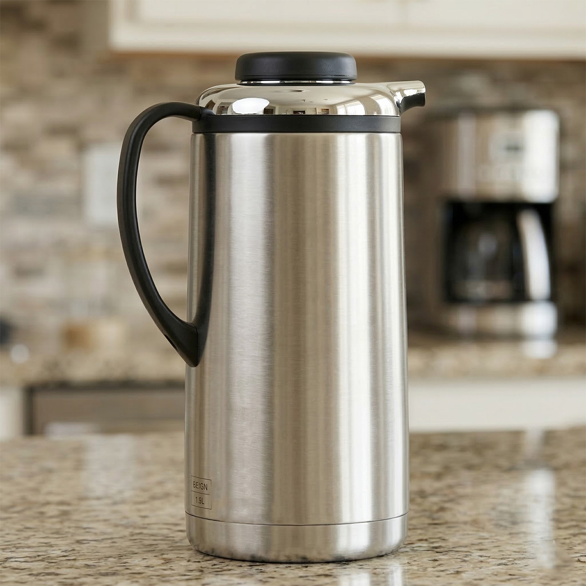 HomeX Stainless Steel Vacuum Flask 1.9L